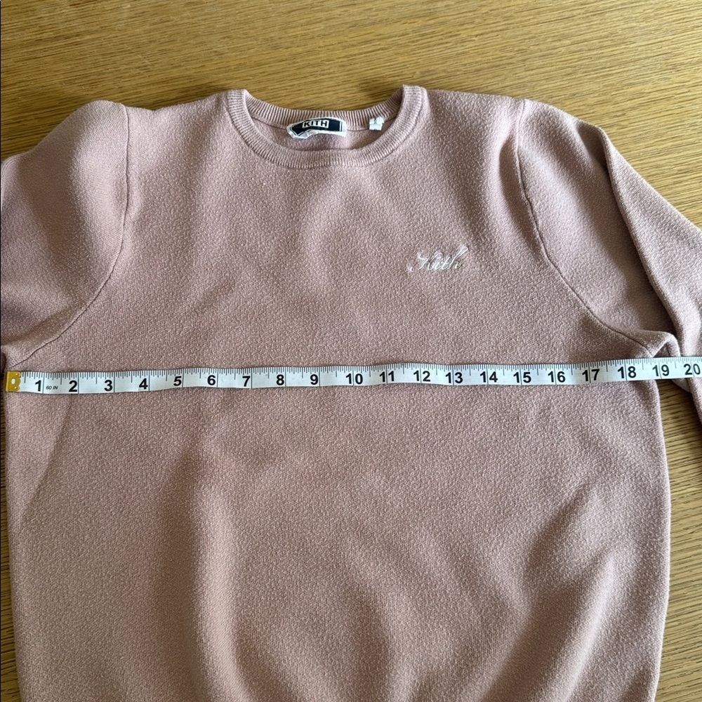 KITH kids Beverly Knit Sweater in Dusty Mauve - Picture 4 of 5